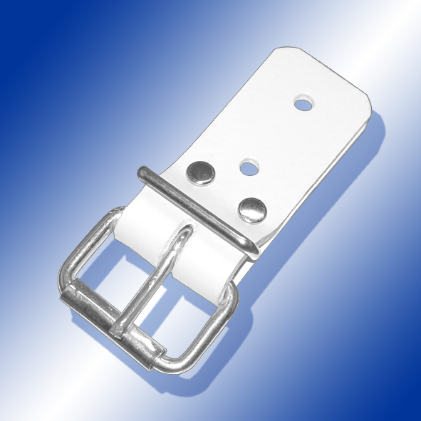 LYSEL Rollschnallen Weiß 10 Stück - Schnallkappen Für Planen & Anhänger