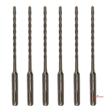 6PCS/Lot SDS Plus 3/16" X6" Rotary Hammer Concrete Masonry Drill Bit Carbide Tip