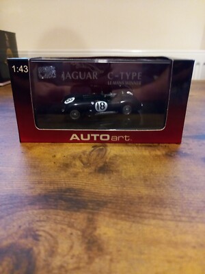 AUTOart Maßstab 1:43 65387 - Jaguar C Type LM Winner 1953 #18 Rolt/Hamilton