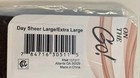 On The Go Day Sheer Pantyhose- Large/Extra Large Off Black Invisible  Toe - New — photo 6