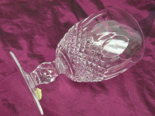 Vintage 8er Set Waterford Kristall COLLEEN kurzer Stiel 5 1/4" Wasserkelche NEUWERTIG - Bild 6 von 7
