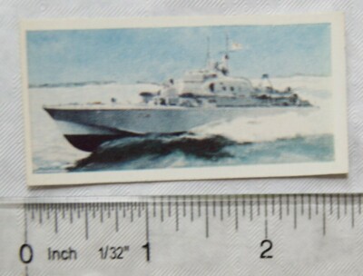Lyon Teekarte HMS 1902-1962 Nr. 27 HMS Brave Borderer, Fast Patrol Boost