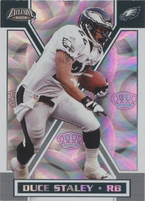 2002 Pacific Exclusive Duce Staley #131 - 1 of 2