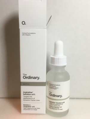 The Ordinary - Argireline Solution 10%. New, 1 fl oz/30ml New