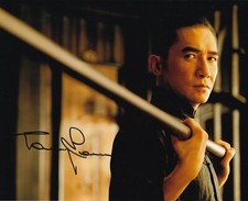 TONY LEUNG signed autograph 20x25cm THE GRANDMASTER in person autograph ACOA