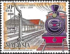 Timbre Trains Malaisie 741 ** (70147EE)