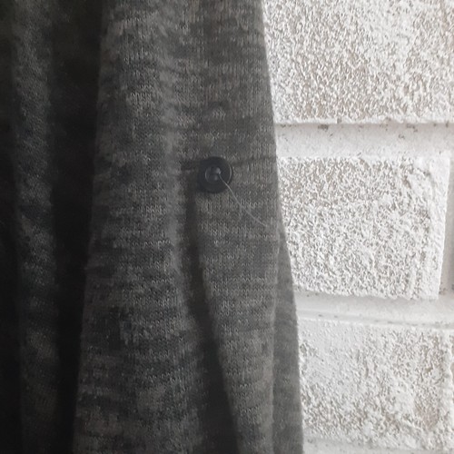 Dandy Bleue Tunika Pullover Gr. S hängende Tasche Wasserfall - Bild 4 von 9