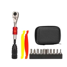 Bicycle Repair Tool Kit Wrench Multi-Tool Screwdriver Bike Portable Service Set