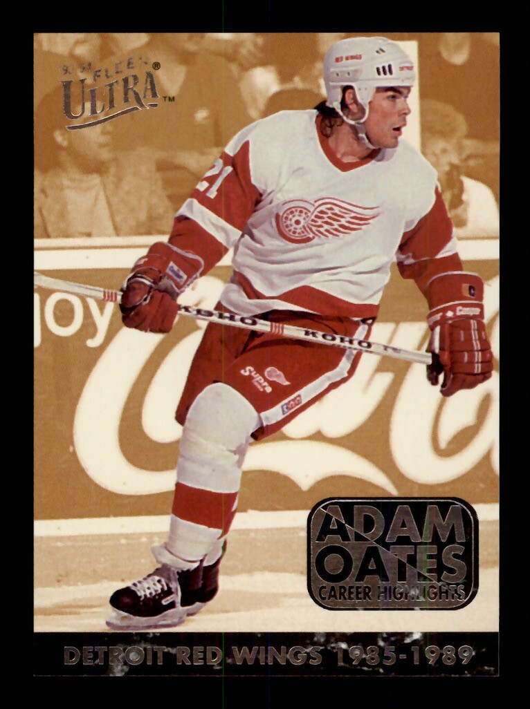 1993-94 FLEER ULTRA ADAM OATES CAREER HIGHLIGHTS #4