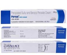 Persol Forte Benzoyl Peroxide And Precipitated Sulphur Cream 30g for severe acne