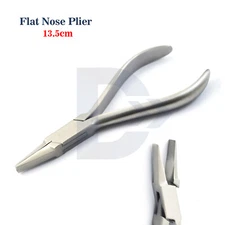 Flat Nose Jewelry Pliers Beading Wire Wrapping Jewelers Making Craft Repairing