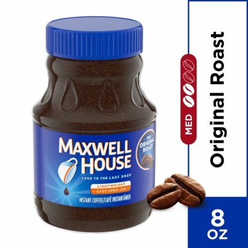 Maxwell House Instant Coffee 8 Oz Original For Sale Online Ebay
