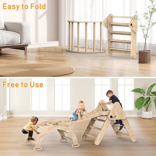 Toddler Climbing Toys Indoor, Foldable Climbing Toys for Toddlers, Montessori - Picture 6 of 7