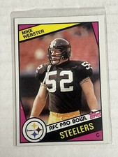 1984 Topps Mike Webster #171 Pittsburgh Steelers