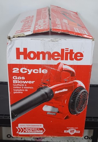 Homelite 150 MPH 400 CFM 2-Cycle Handheld Gas Leaf Blower NO SHIELD OIL INCLUDED - Picture 13 of 19