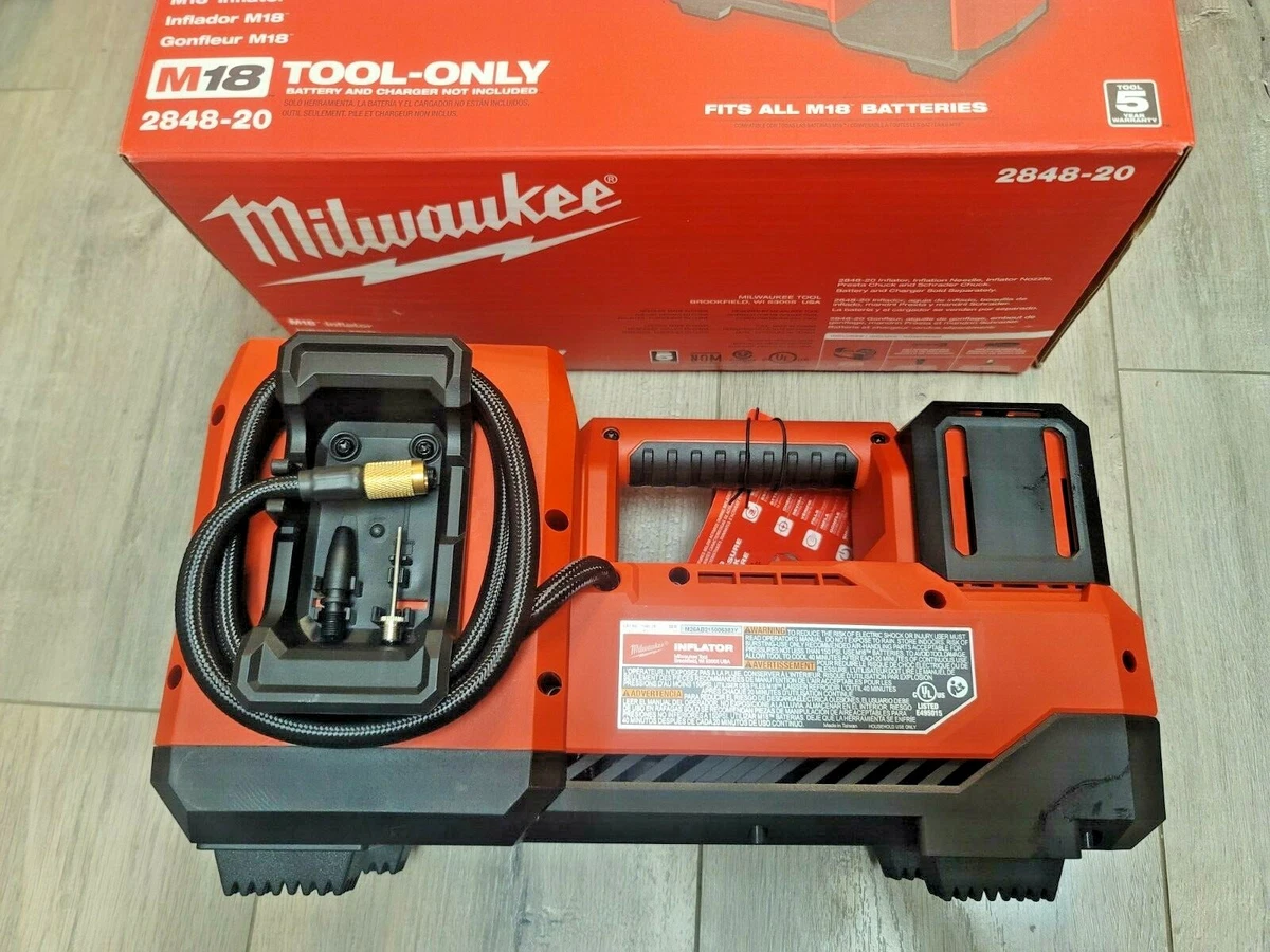 Milwaukee M18 Inflator (Bare Tool) 2848-20 - Acme Tools