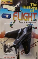 History of Flight F-117 Die Cast Pencil Sharpener  NEW