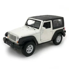 2007 Jeep Wrangler Rubicon 4.5 inch 1:36 Scale Diecast Model by Welly