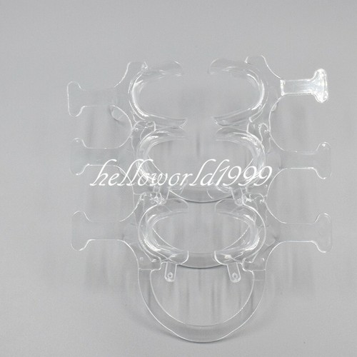 10x Dental Cheek Lip Retractor with Handle Autoclave Wing Polypropylene C-Type - Picture 4 of 10