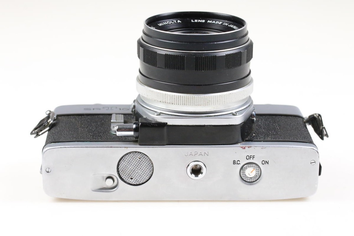 MINOLTA SR-T 101 mit MC Rokkor-PF 55mm f/1,7 - SNr: 1119910