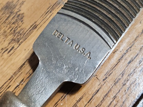 Vintage Rasp, Flat Half Round File. Huge! 20-18 Inch - Picture 4 of 5