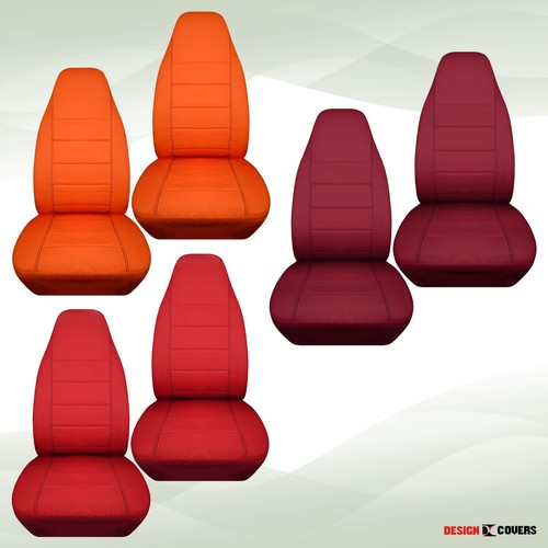 Front set car seat covers captain chairs w armrest fits 00-05 FORD Excursion - Bild 5 von 28