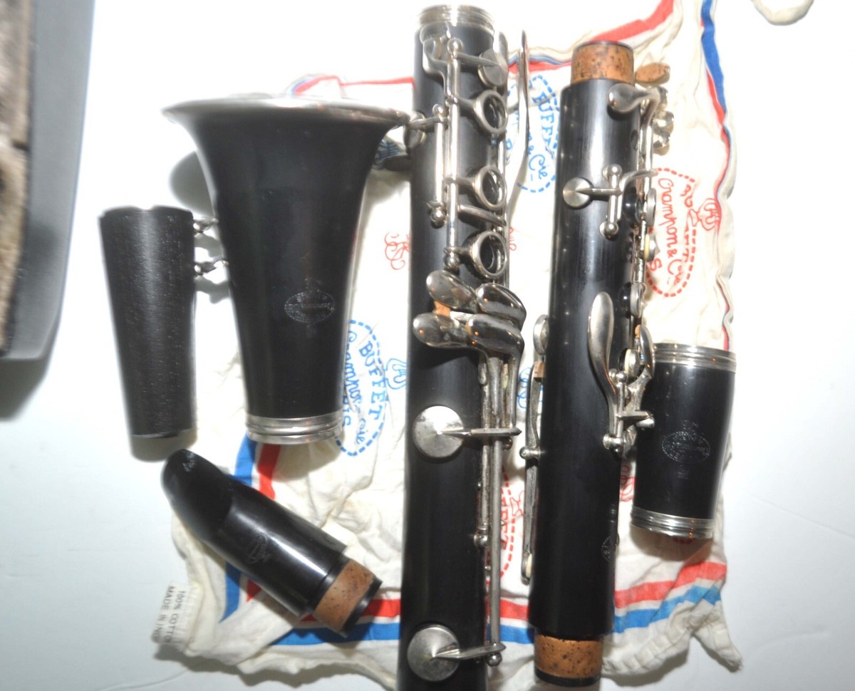 Buffet Crampon & Cie Paris B12 Clarinet w/ GERMANY Case Buffet