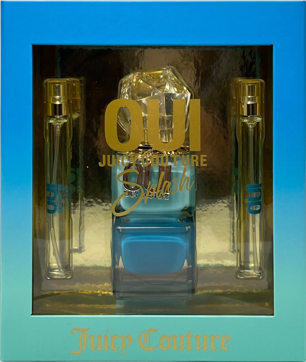 Oui Juicy Couture Splash 香水セット Juicy Couture 3-Pc. Oui Splash Eau de Parfum Gift Set - Macy's
