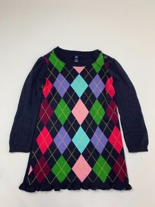 argyle sweater dress