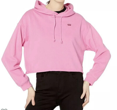 levis pink hoodie