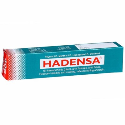 HADENSA Ointment 40g, Herbal Ayurvedic Piles Wellness | 5 Pack | Free Ship