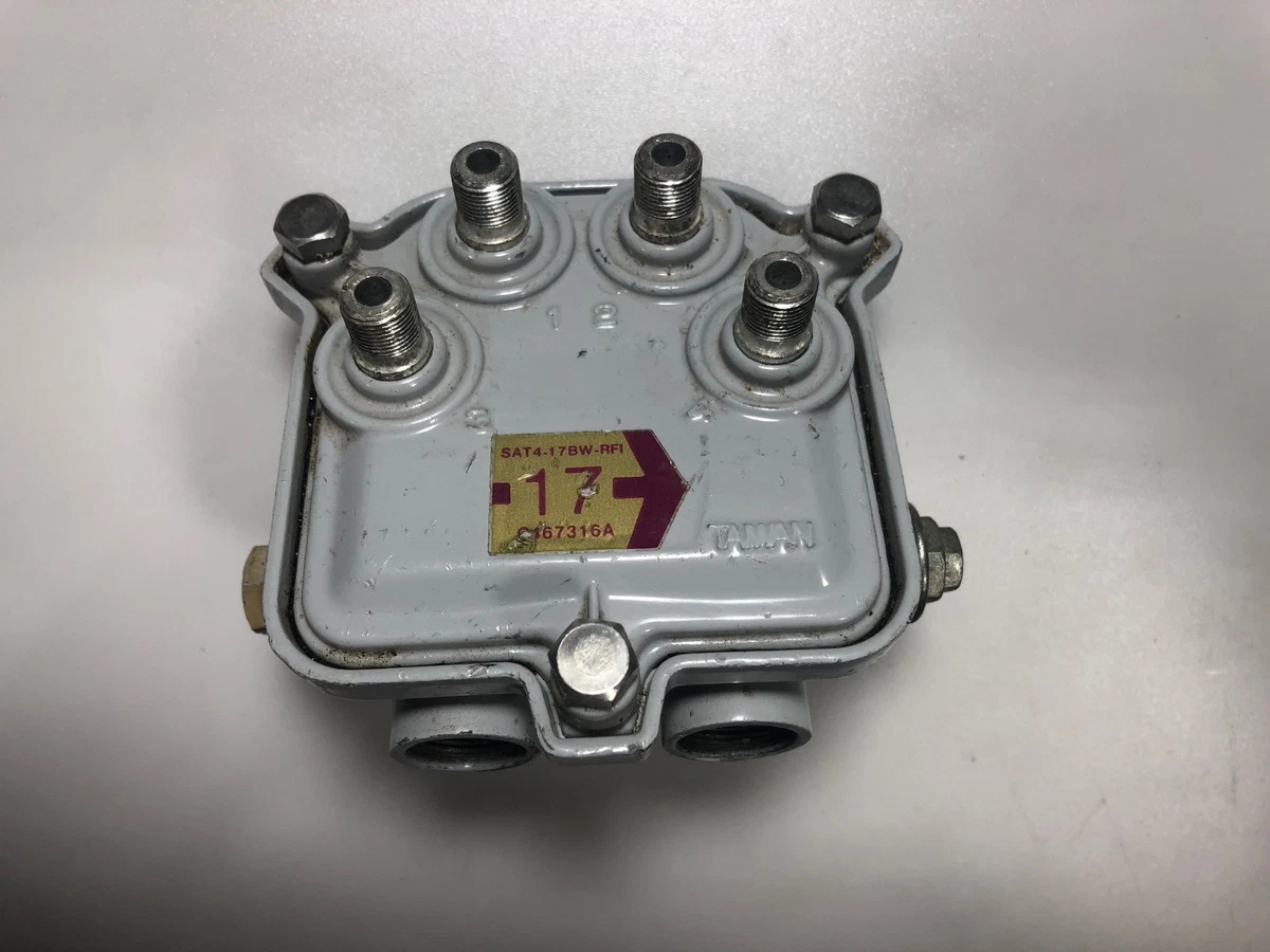 Interruptor Satélite KBOLAE MS34 - Hasta 4 Salidas, Multitrayectoria, Carcasa Metálica, Para Interior/exterior