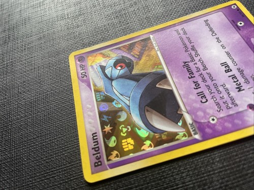 Pokemon TCG Reverse Foil Card: Beldum 54/101 (Ex Hidden Legends Set) NM - Picture 4 of 13