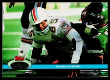 Mark Duper, 1991 Stadium Club, #359, Miami Dolphins,