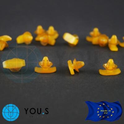 20 Pieces Door Seal Fastening Clips For VW Polo VI Scirocco III 1Z0837732A