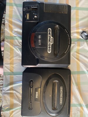 Sega Genesis And Sega Genesis 16-bit Untested. 