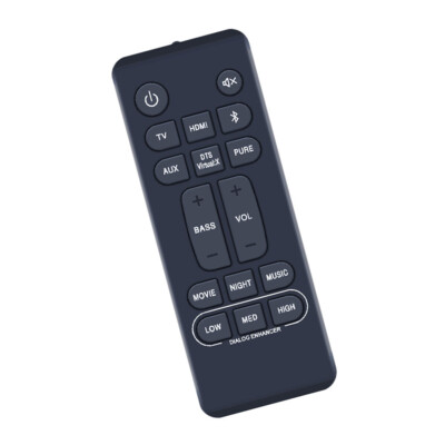 New Remote Control For Denon DHT-S217 DHT-S316 DHT-S416 DHT-S517 Soundbar System