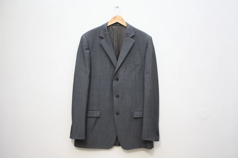 Gucci Grey Classic Mohair Wool Blend Men's Made In Italy - image 2 of 4