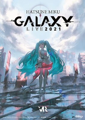 HATSUNE MIKU GALAXY LIVE 2021 Official CD Album New Vocaloid Hachioji P DECO*27