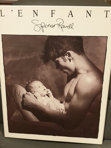 Rare Vintage Spencer Rowell L’Enfant Picture Man & Baby - 第 1/2 張圖片