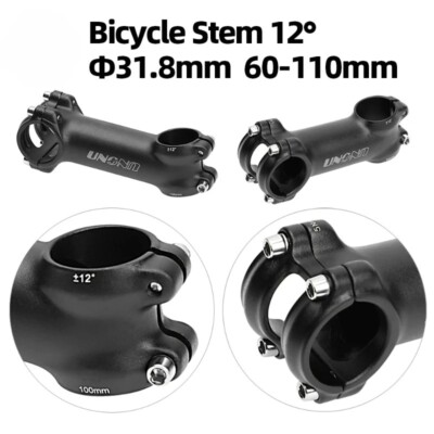 12 Degree 60-110MM Bicycle Handlebar Stem Road