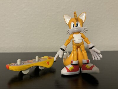 JAZWARES SONIC THE HEDGEHOG 2010 FREE RIDERS TAILS THE FOX