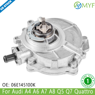 Brake Vacuum Pump For Audi A4 A5 A6 A7 A8 Quattro Q5 Porsche Cayenne VW Touareg