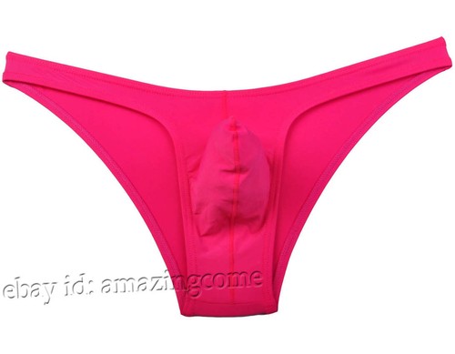 New Men's Mini Pouch Brief Thin Underwear Super Smooth Soft Briefs Bikini Pants - Picture 4 of 11