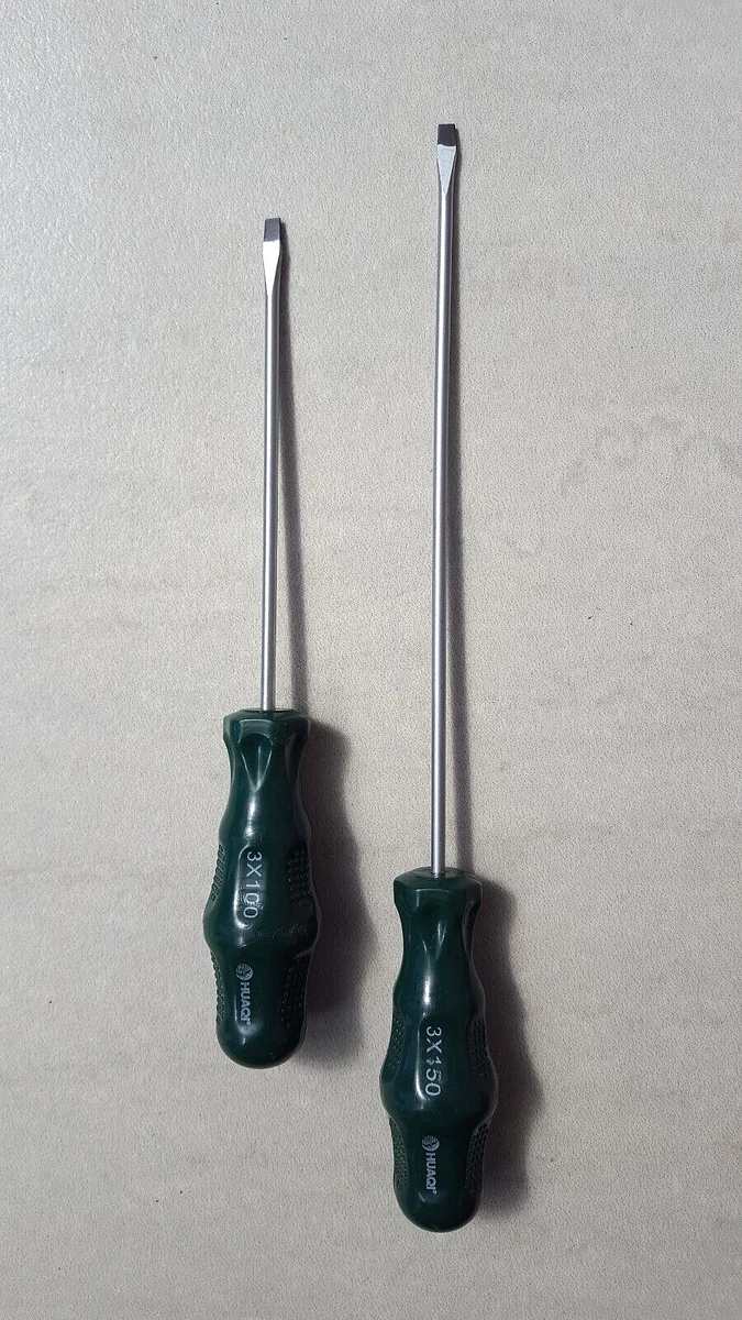 Skinny flat head screwdriver deals