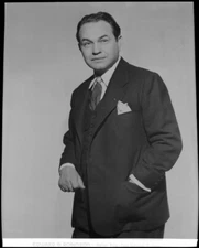 Edward G. Robinson Warner Bros Studio Publicity Portrait Vintage 8x10 Negative