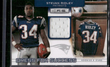 STEVAN RIDLEY 2011 Panini Rookies & Stars Dress for Success Rookie Relic #D /299