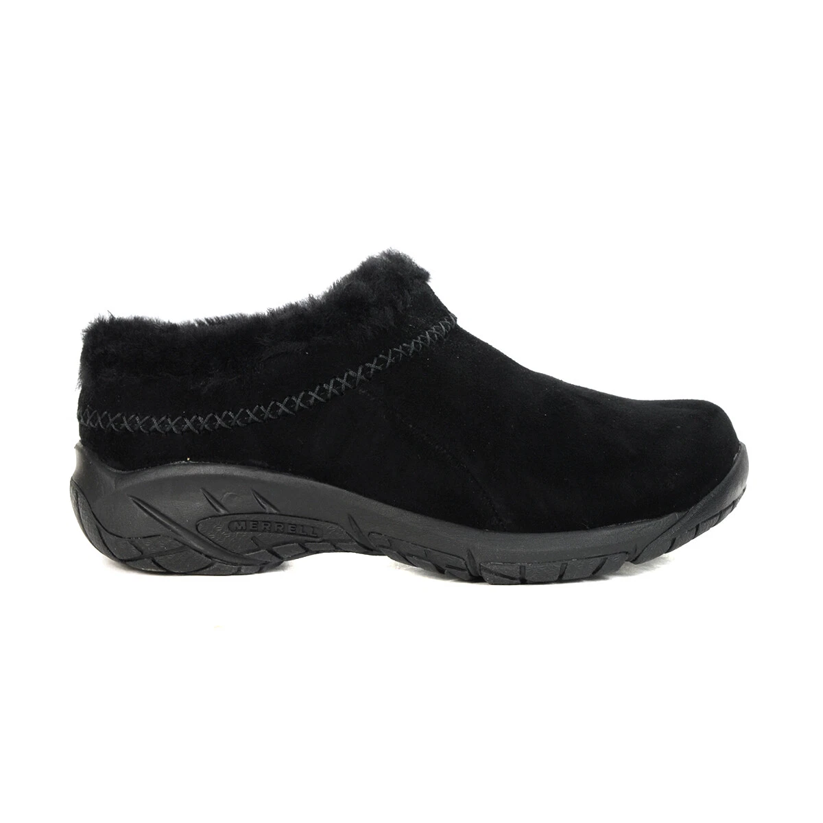 Merrell Women s Encore Ice 4 Black Winterized Slip On Shoes J002028