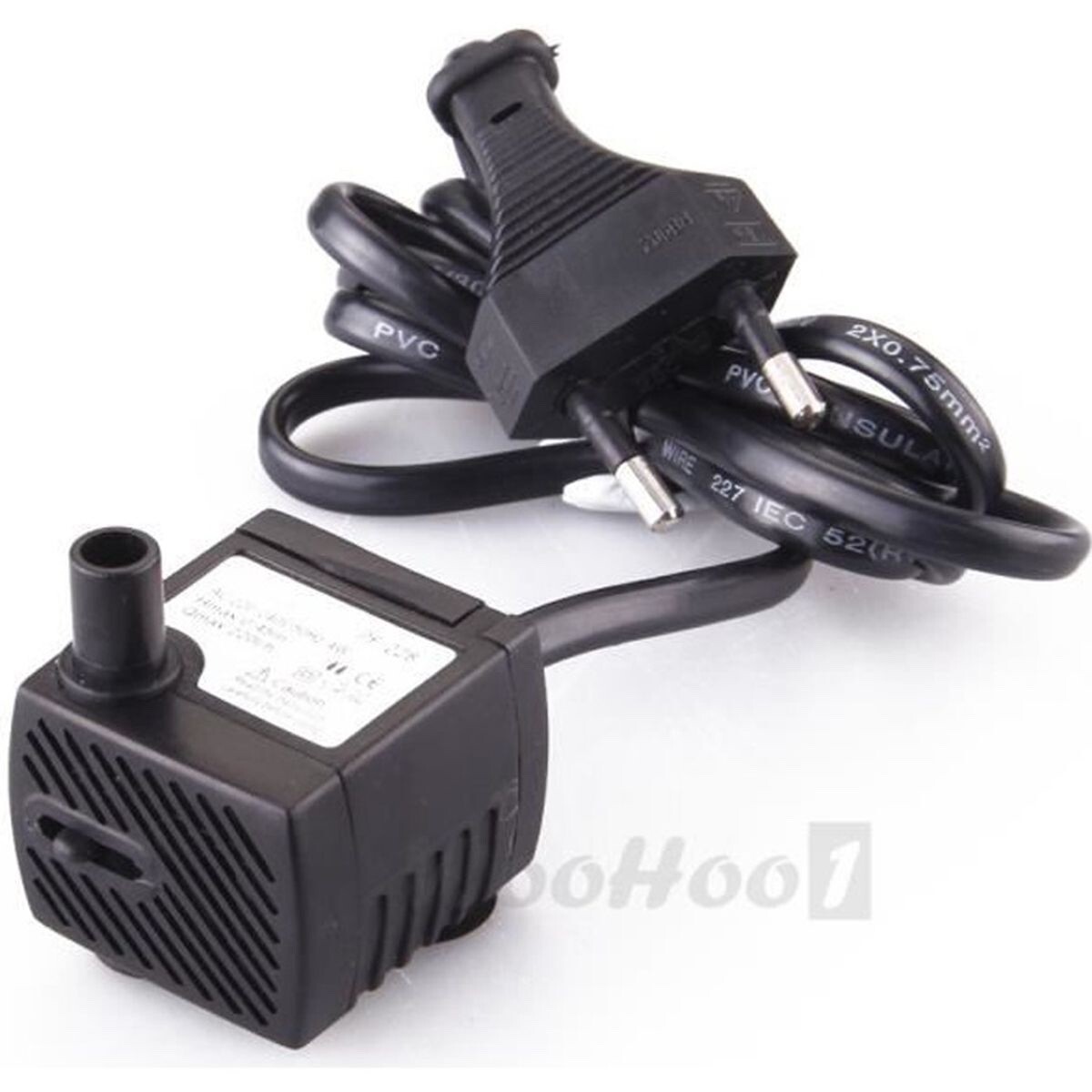 Pompe à eau interne d'aquarium 220L/H 4W pour petit bassin de poissons