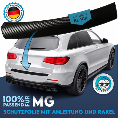 LACKSCHUTZ-FOLIE für MG ZS ab 17 Ladekantenschutz Kantenschutz CARBON schwarz